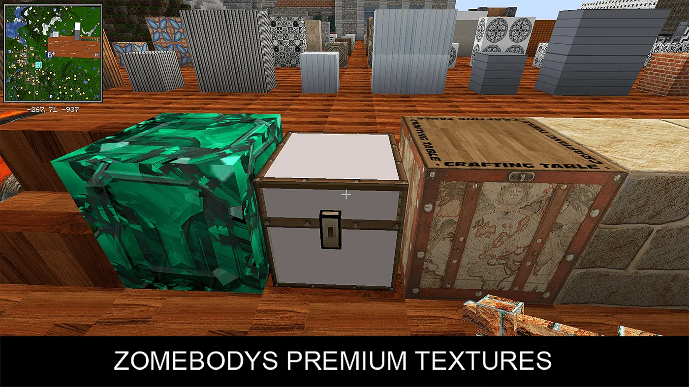 ZOMEBODYS Premium Textures — скриншот 4 (Текстуры, Minecraft)