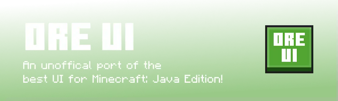 Ore UI — скриншот 2 (Текстуры, Minecraft)