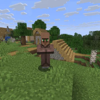 Villager News Host, Текстуры, Minecraft