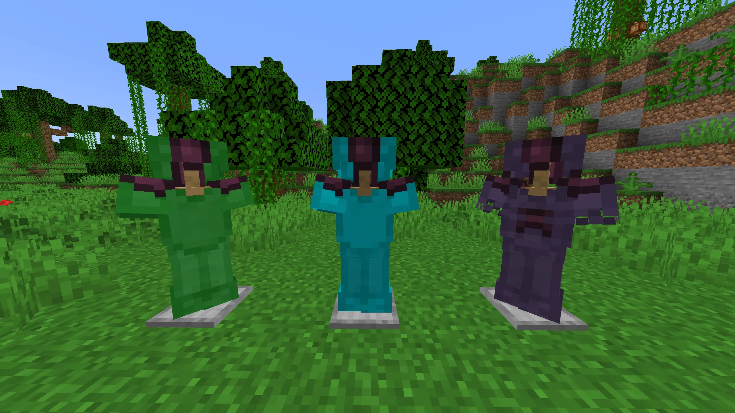 Nature's Aurora, Текстуры, Minecraft