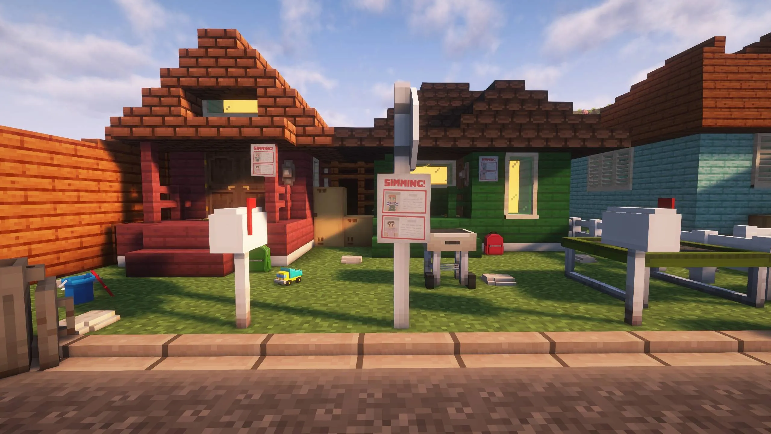 Hello there, Neighbor — скриншот 9 (Модпаки, Minecraft)