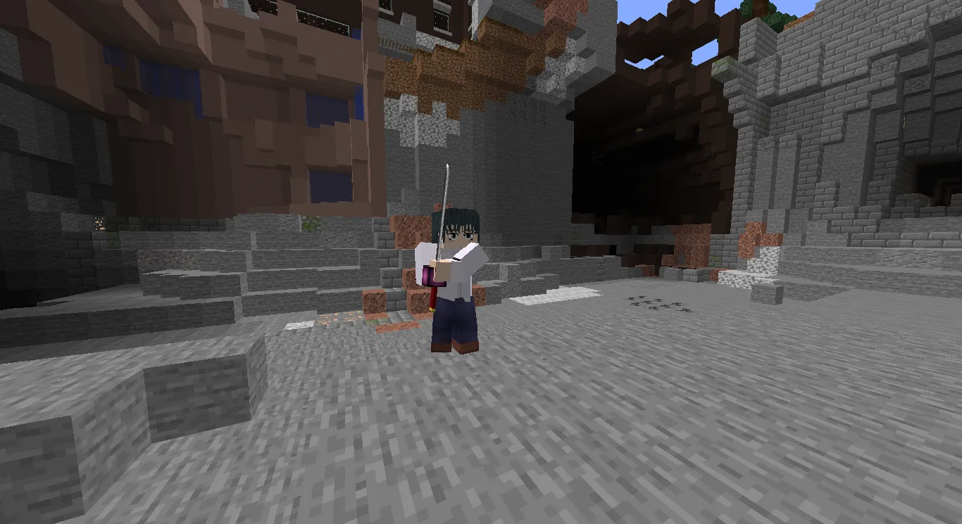 Epic Fight x JujutsuCraft TextureFix — скриншот 2 (Текстуры, Minecraft)