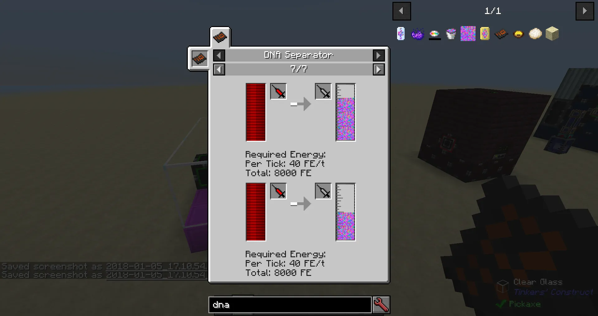 DNS' MM Machines - DNA Seperator, Кастомизации, Minecraft