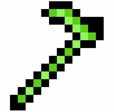 Kawaii World Green Weapons — скриншот 3 (Текстуры, Minecraft)
