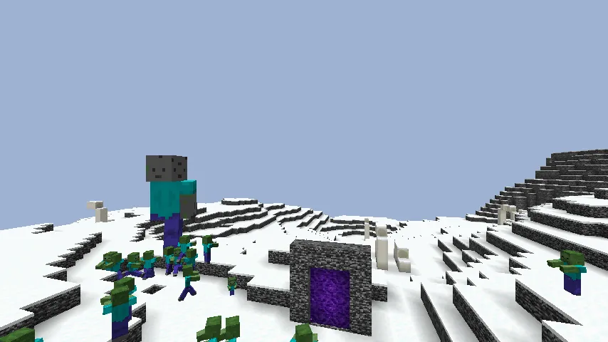 Bedrockworld, Моды, Minecraft