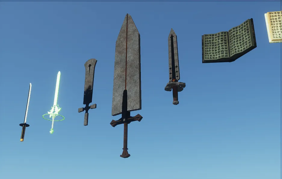 Unnamed Blades, Текстуры, Minecraft