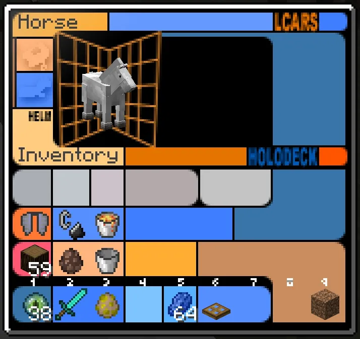 LCARS GUI — скриншот 8 (Текстуры, Minecraft)