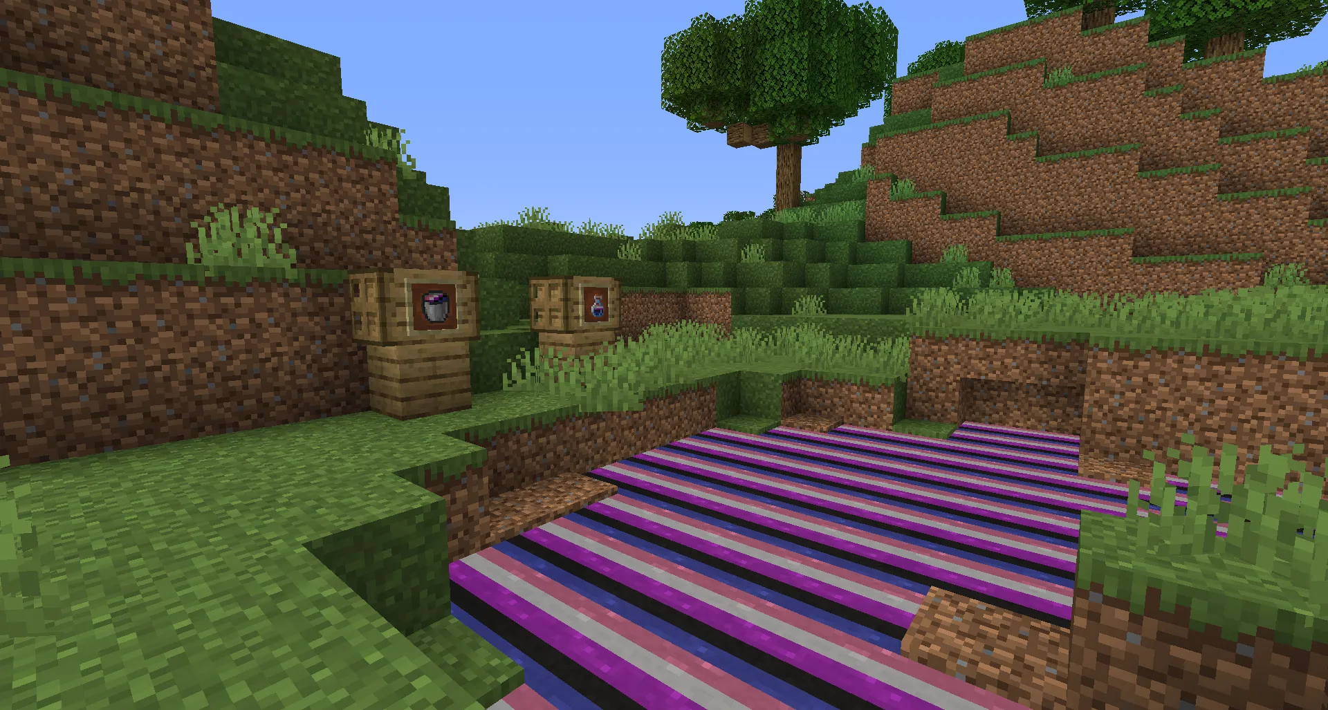 Genderfluid!, Текстуры, Minecraft