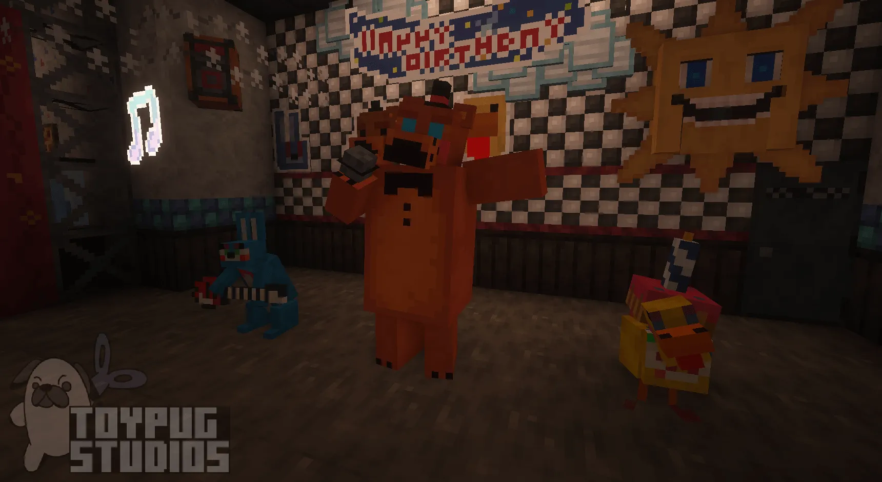 Yet Another FNAF Mod (YAFNAFMod), Моды, Minecraft