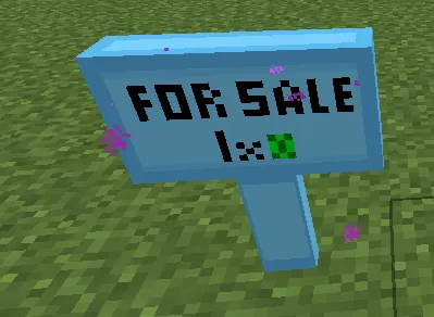 For sale Simple — скриншот 2 (Моды, Minecraft)