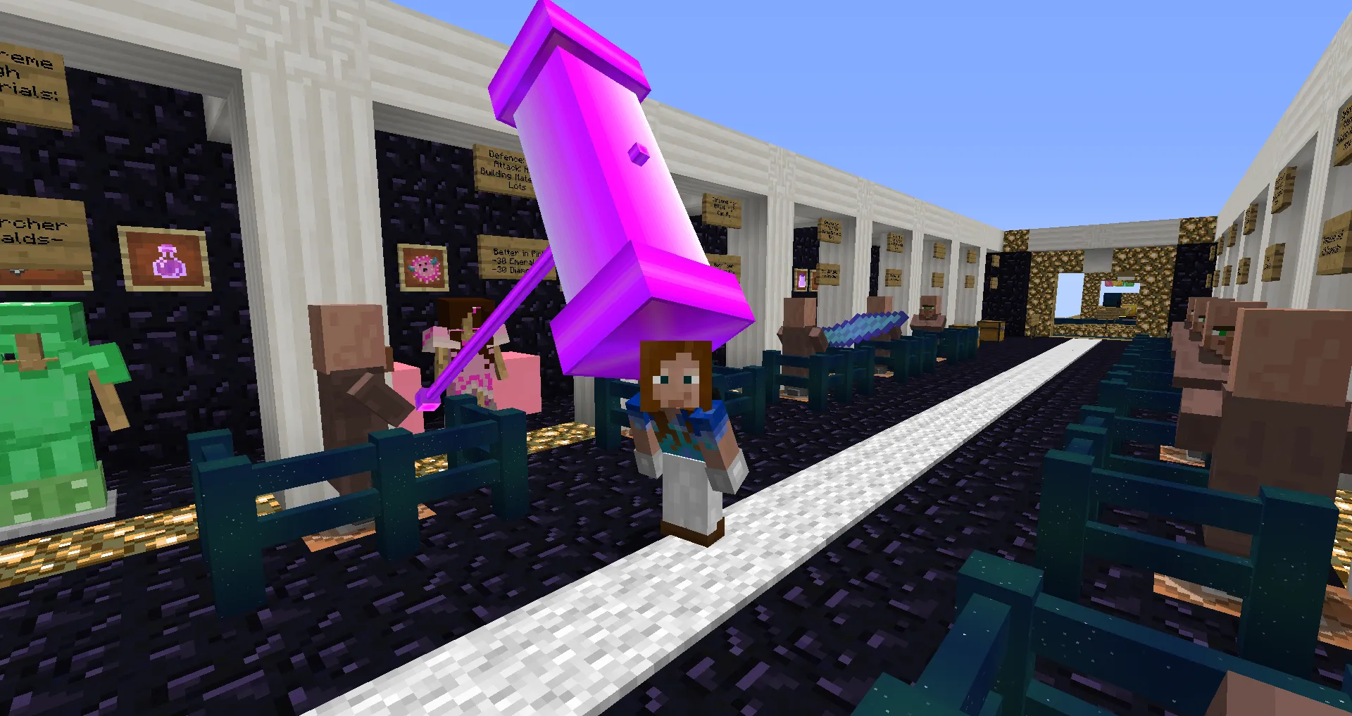 The Luckiest Block - Lucky Block Race Map, Карты, Minecraft