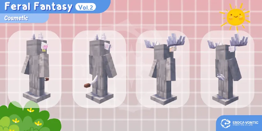 Feral Fantasy Vol.2 [Java], Кастомизации, Minecraft