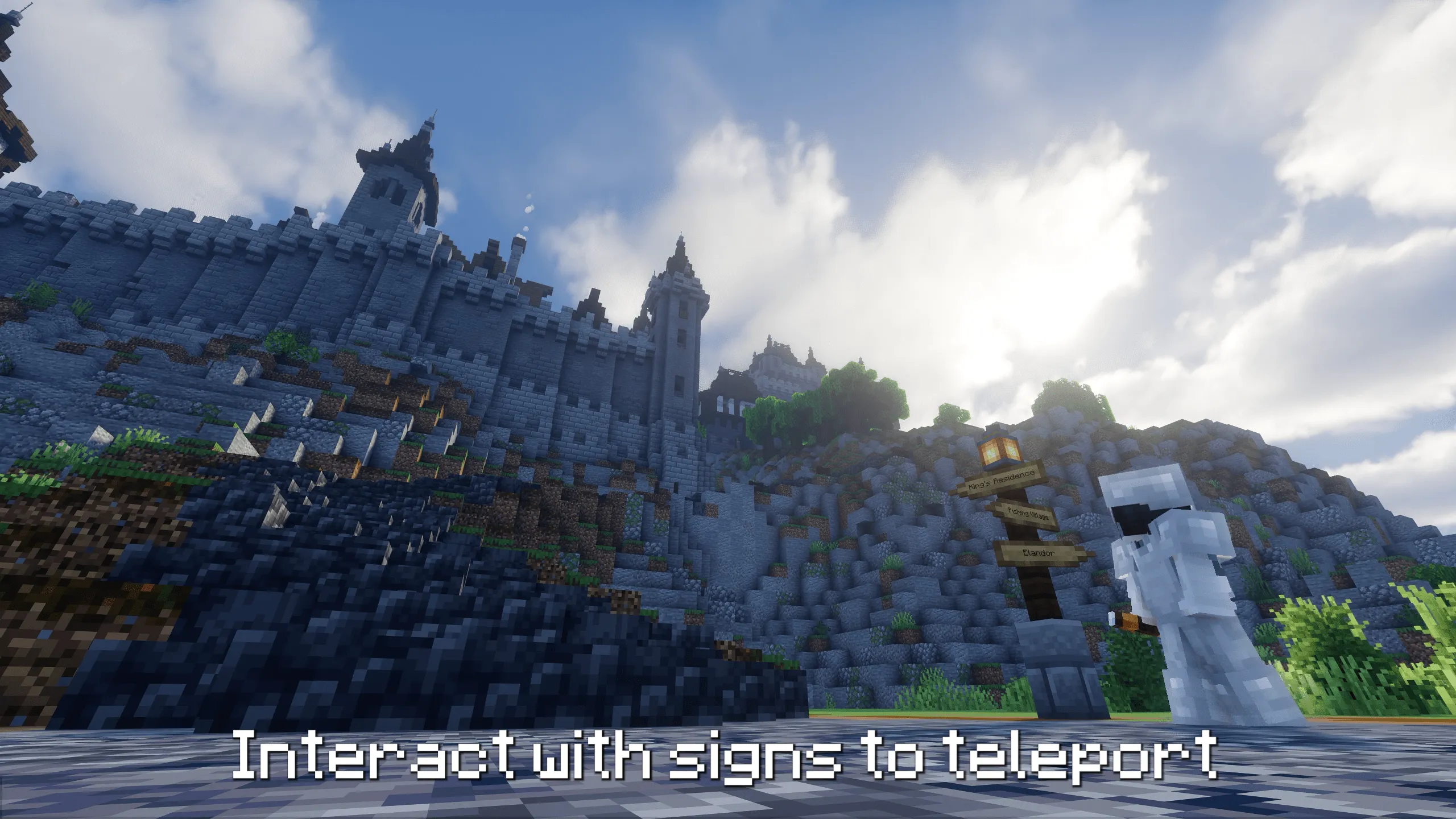 Via Romana: Infrastructure-Driven Fast Travel, Моды, Minecraft