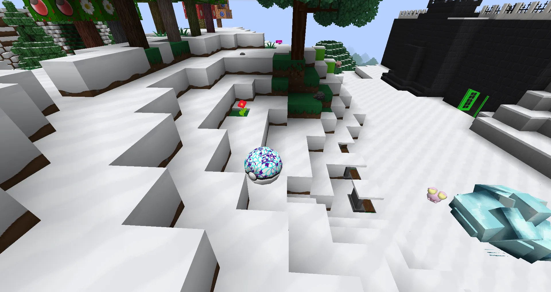 SNG Ball - Extra Pokeball — скриншот 1 (Моды, Minecraft)