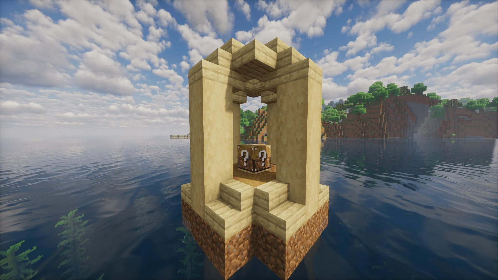 Lucky Block Explosion — скриншот 4 (Модпаки, Minecraft)
