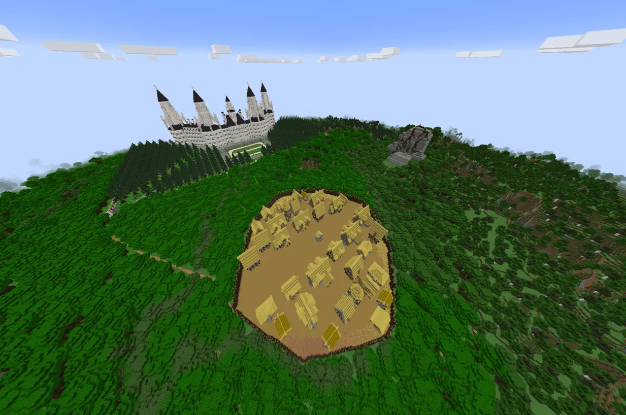 RE:ZERO Map, Карты, Minecraft