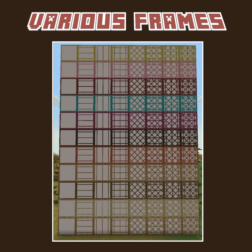 Aesthetic Frames, Моды, Minecraft