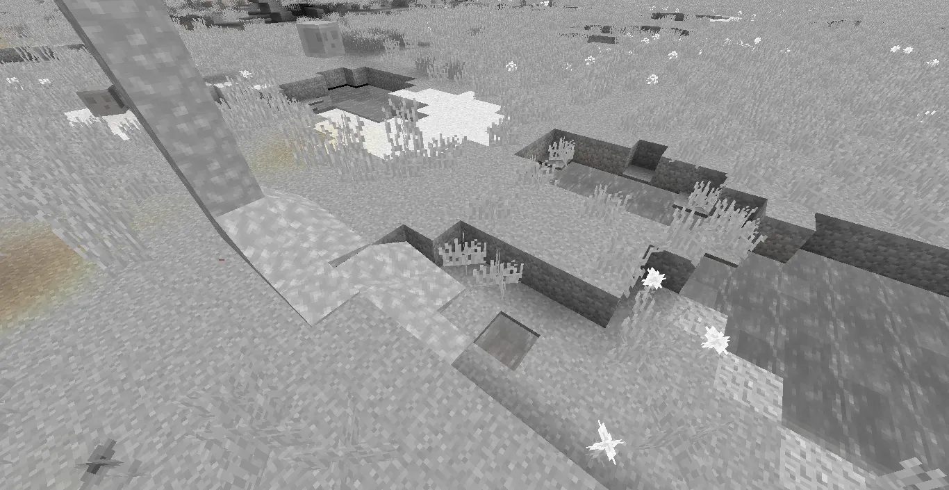 Black and white default Minecraft textures, Текстуры, Minecraft