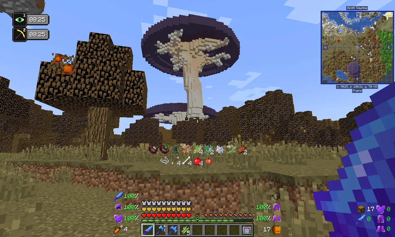 OverNight Craft, Модпаки, Minecraft