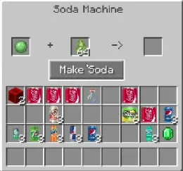Soda Machine, Моды, Minecraft