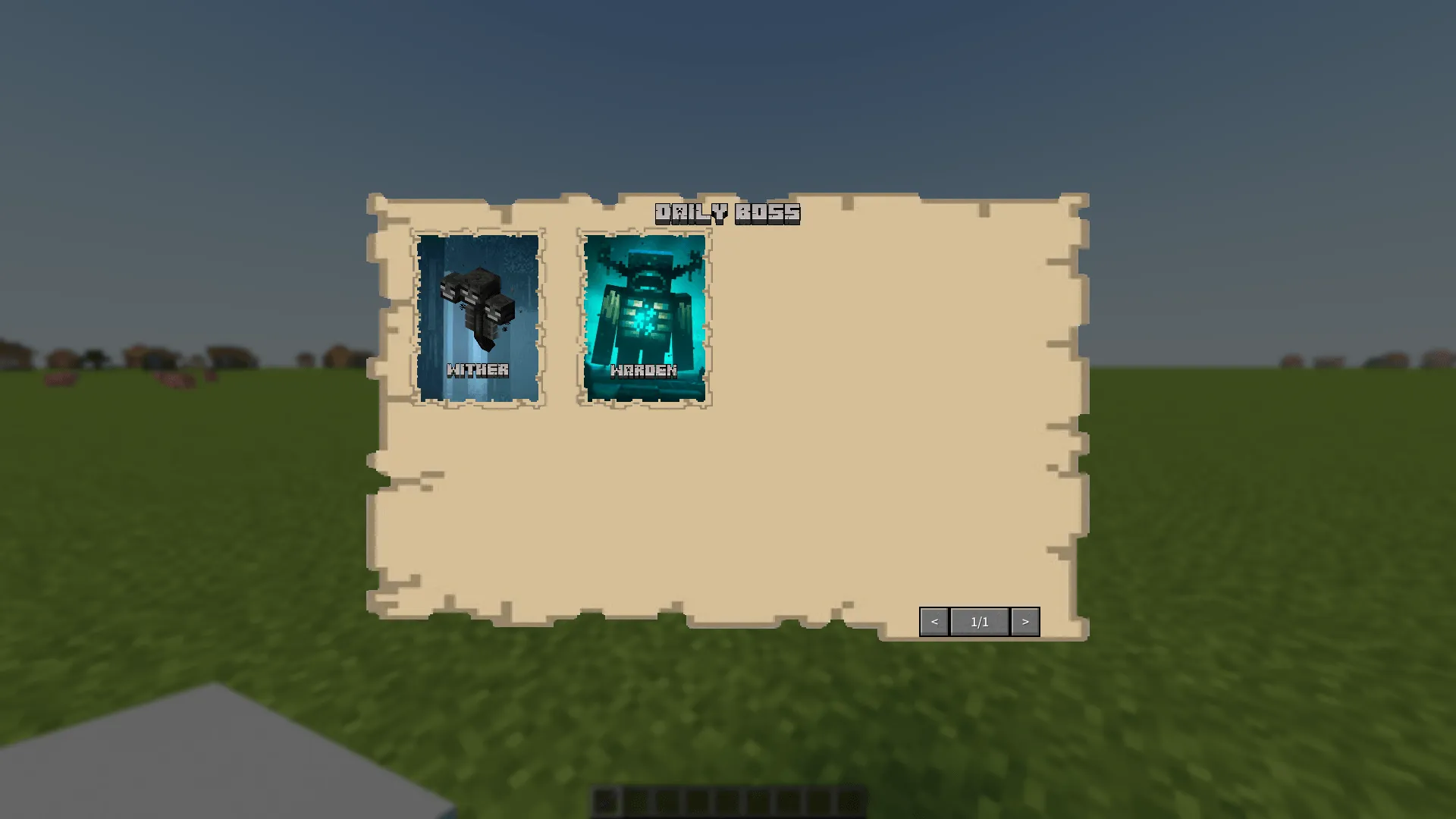 Daily Boss, Моды, Minecraft