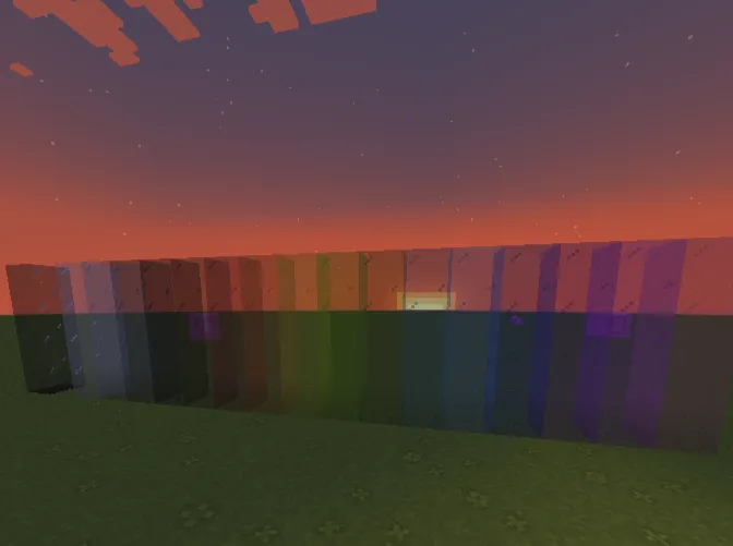 Transparent glass — скриншот 1 (Текстуры, Minecraft)