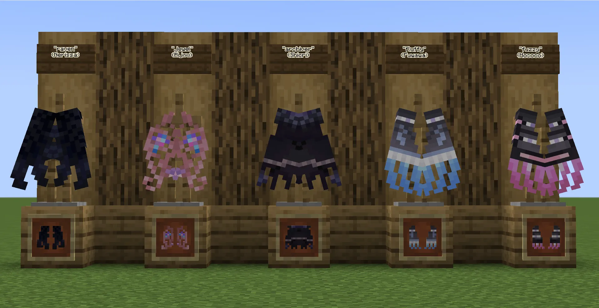 HoloAdvent Capes - Elytra Pack - — скриншот 3 (Текстуры, Minecraft)