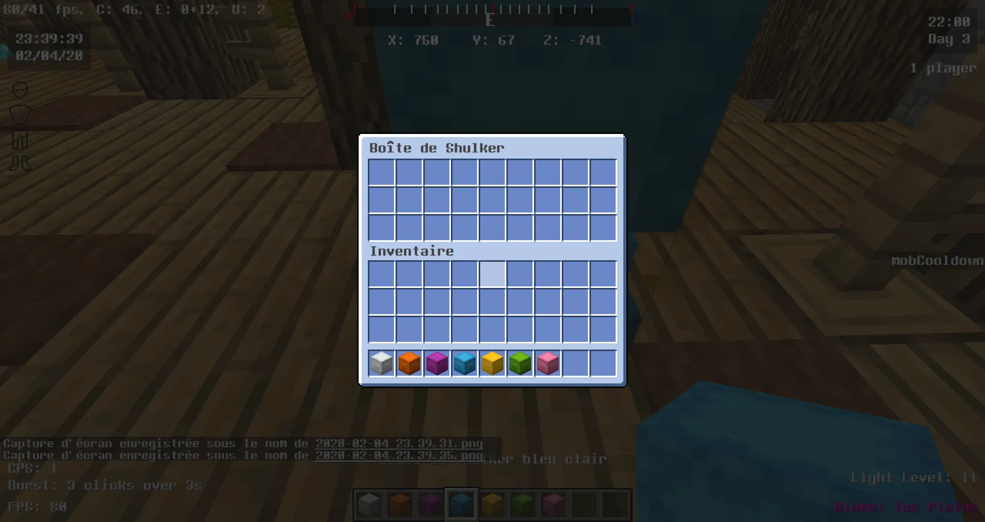 Colored Shulker GUI, Текстуры, Minecraft