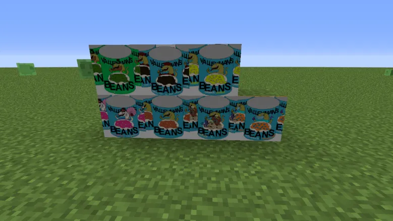 pnvalley man beans — скриншот 4 (Текстуры, Minecraft)