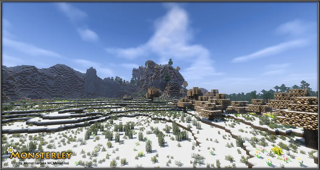 Monsterley Add-on: Winter, Текстуры, Minecraft