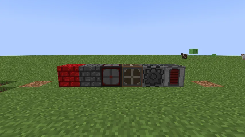The old and outdated version of the VTR will now have the formation divided into segments, Моды, Minecraft