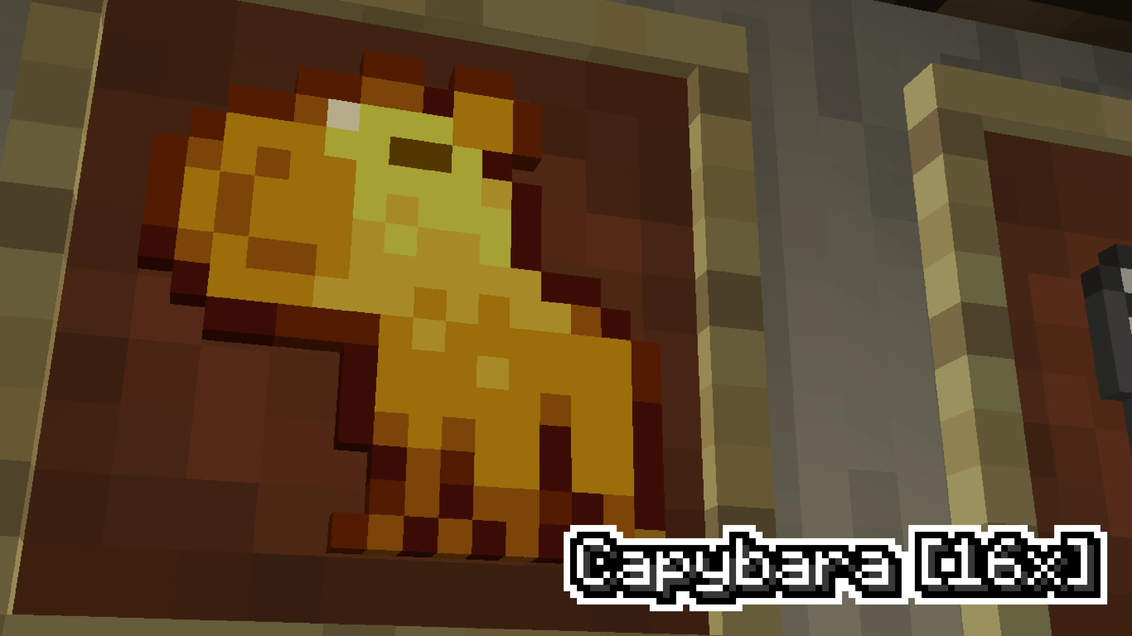 Capybara [16x] - Pack Overlay — скриншот 1 (Текстуры, Minecraft)