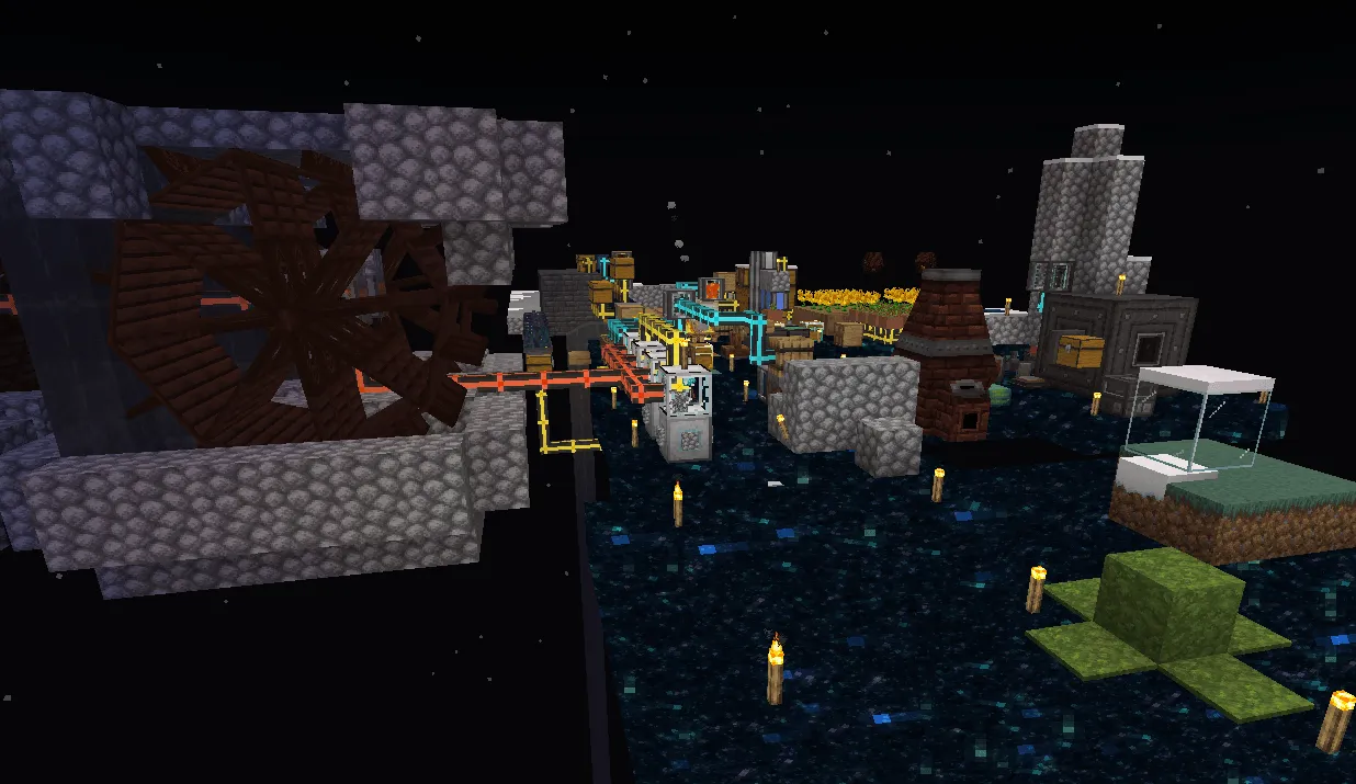 Sandbox in a Vacuum I SiaV, Модпаки, Minecraft