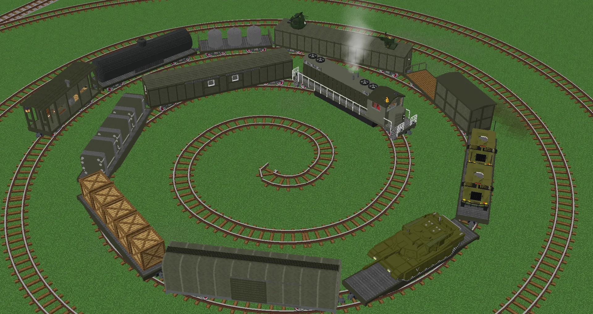 Imperial Railworks - Military Division, Текстуры, Minecraft