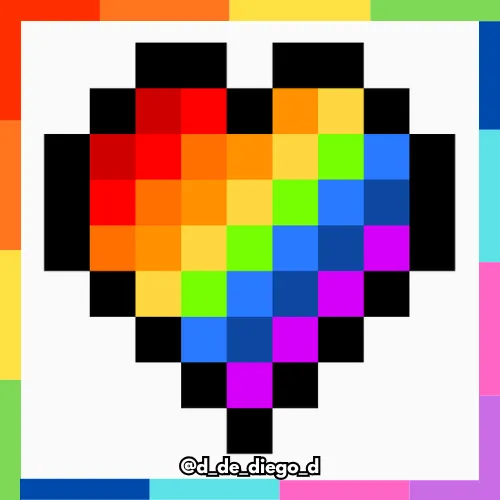 RAINBOW HEARTS PLUS — скриншот 1 (Текстуры, Minecraft)