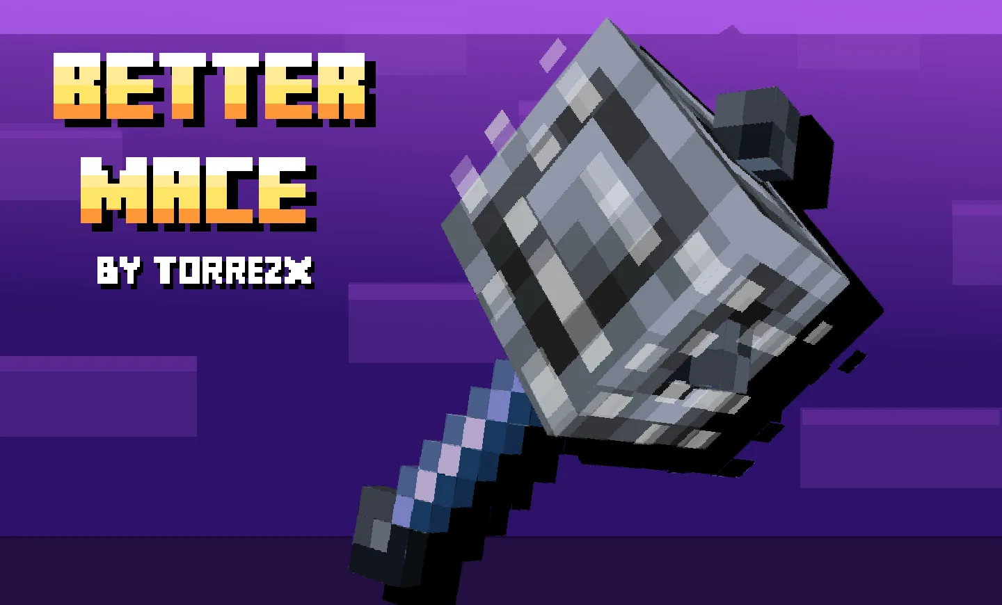 Torrezx-Better Mace — скриншот 1 (Текстуры, Minecraft)