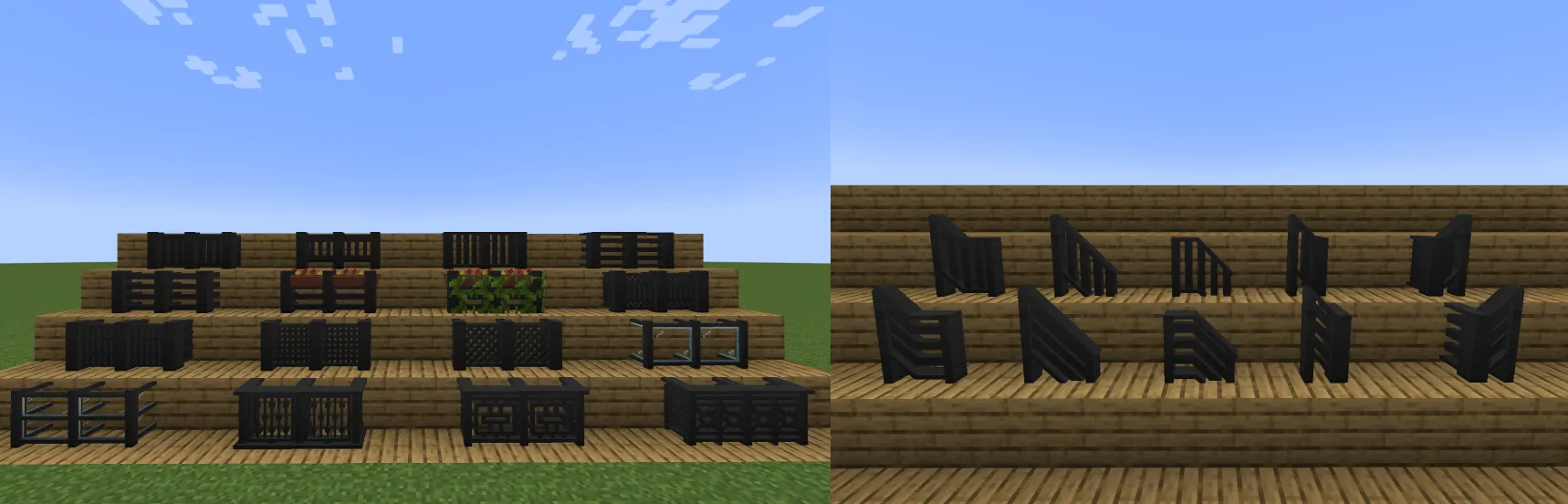 Decorative Railings — скриншот 2 (Моды, Minecraft)
