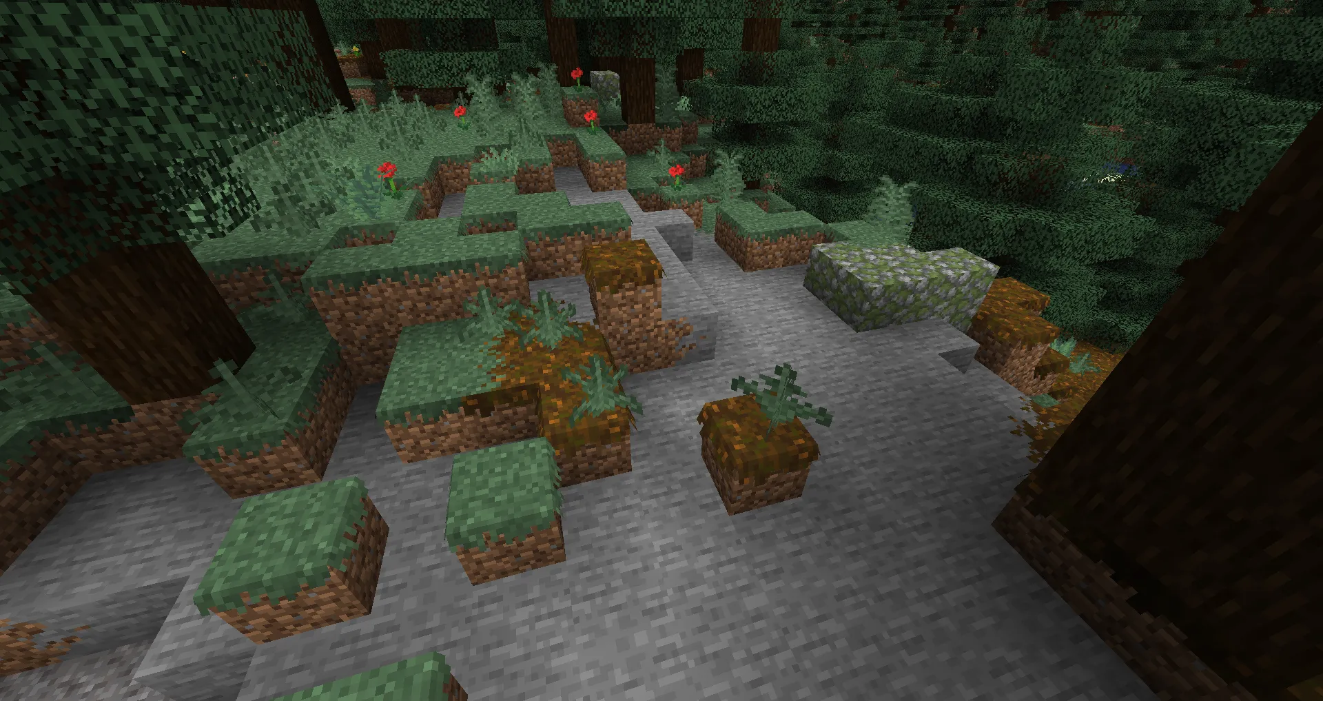 Three D Grass — скриншот 4 (Текстуры, Minecraft)