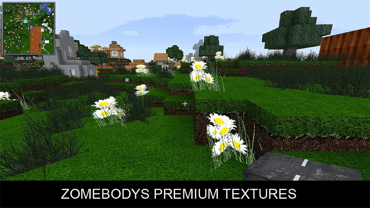 ZOMEBODYS Premium Textures — скриншот 12 (Текстуры, Minecraft)