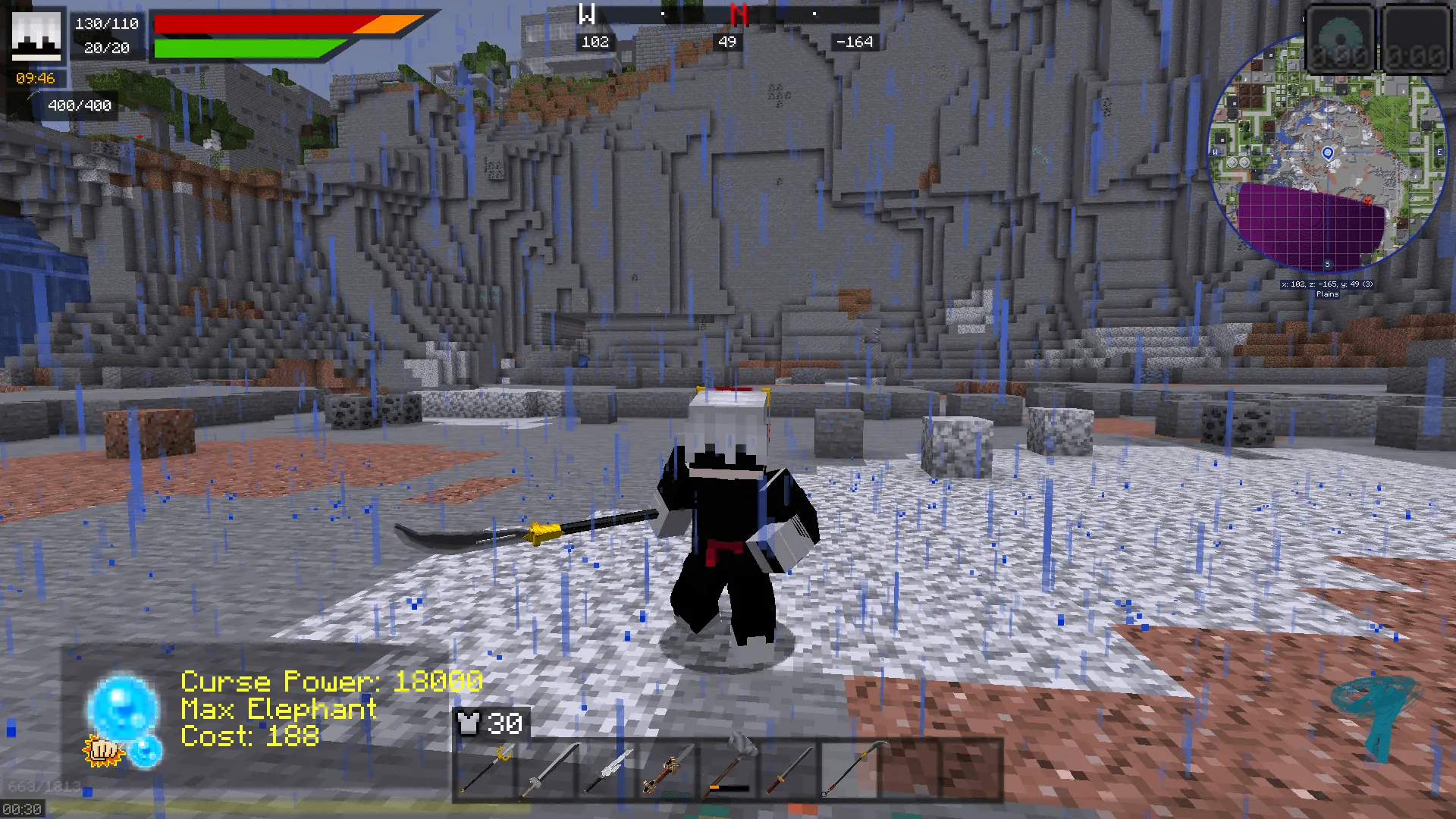 JEREPrince11's Jujutsu Kaisen — скриншот 4 (Модпаки, Minecraft)