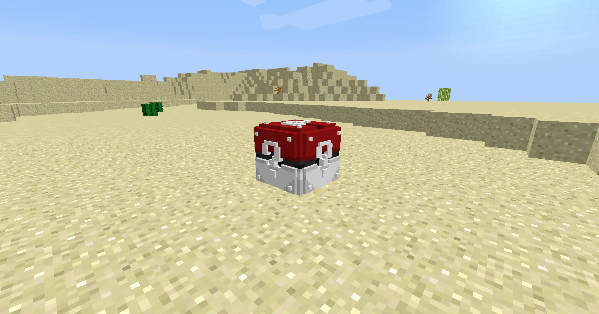 Pokémon Lucky Block REMASTERED, Кастомизации, Minecraft