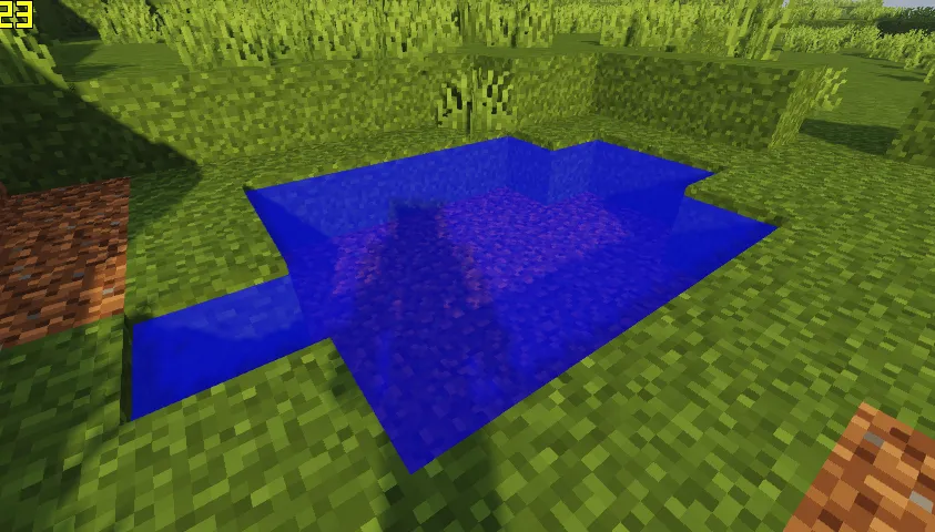MCPE's Old Water, Текстуры, Minecraft