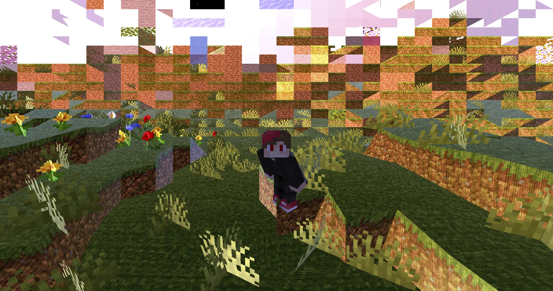 Cursed View, Шейдеры, Minecraft