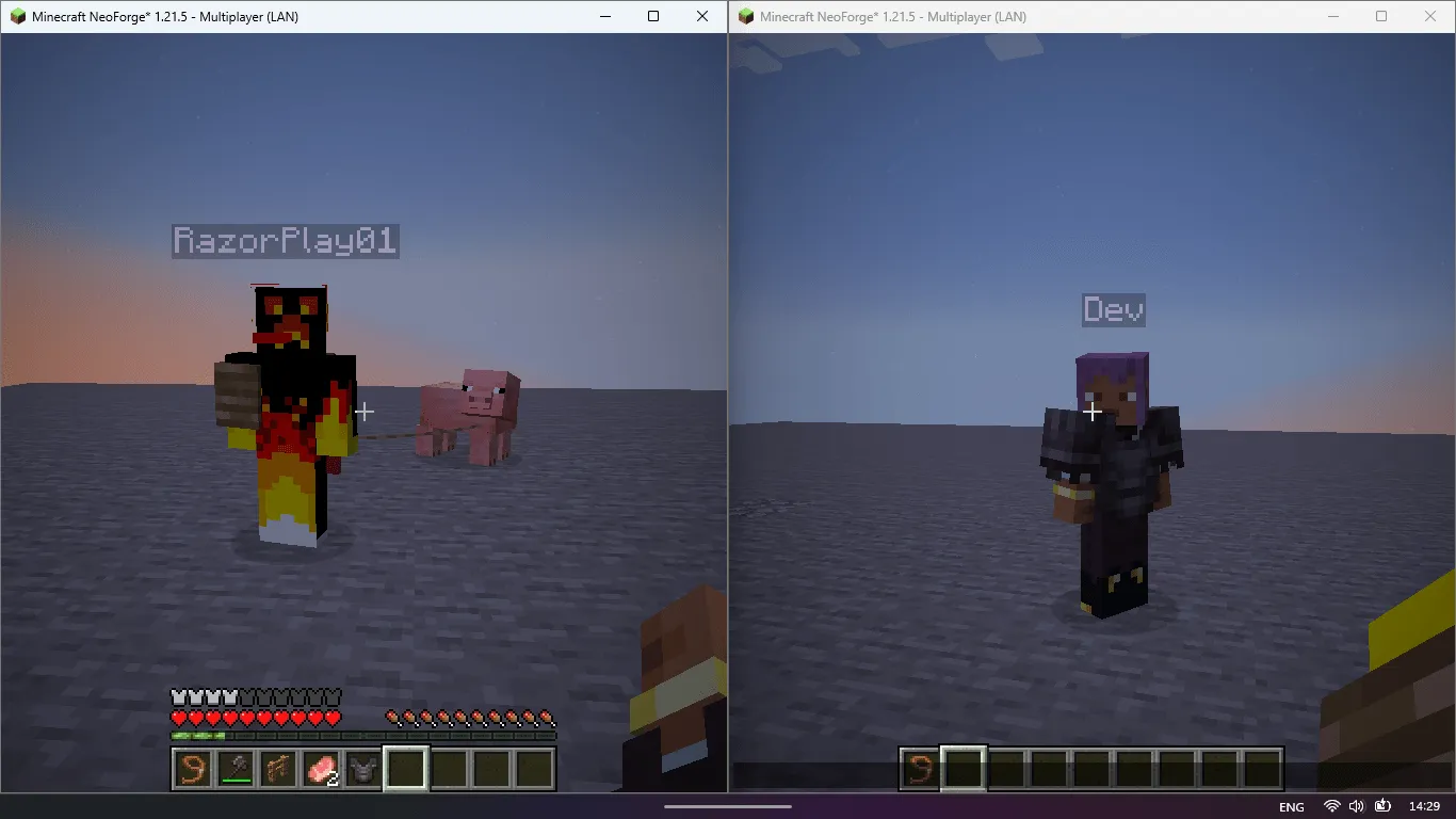 I See My Armored Hand, Моды, Minecraft