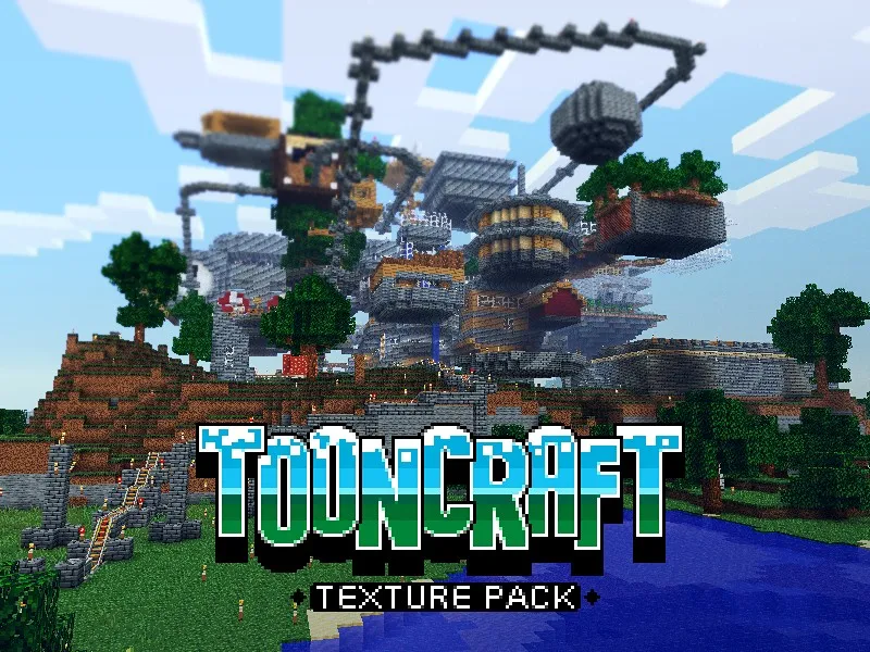 ToonCraft Resource Pack — скриншот 2 (Текстуры, Minecraft)