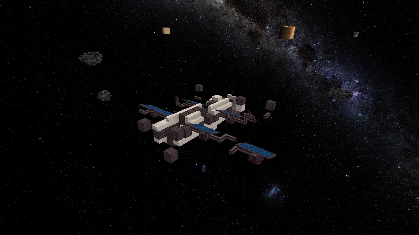 Asteroids and more — скриншот 4 (Моды, Minecraft)