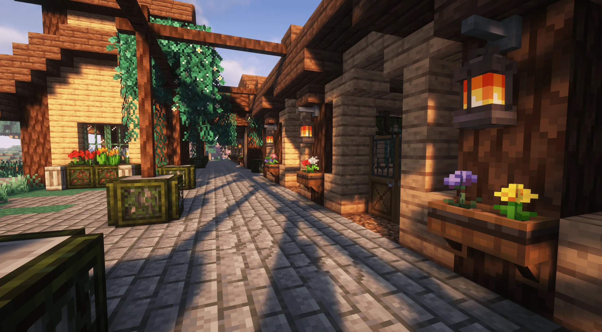 Purpura Skies: Homegrown — скриншот 2 (Модпаки, Minecraft)