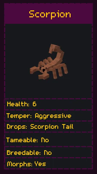 Alex's Herps, Моды, Minecraft