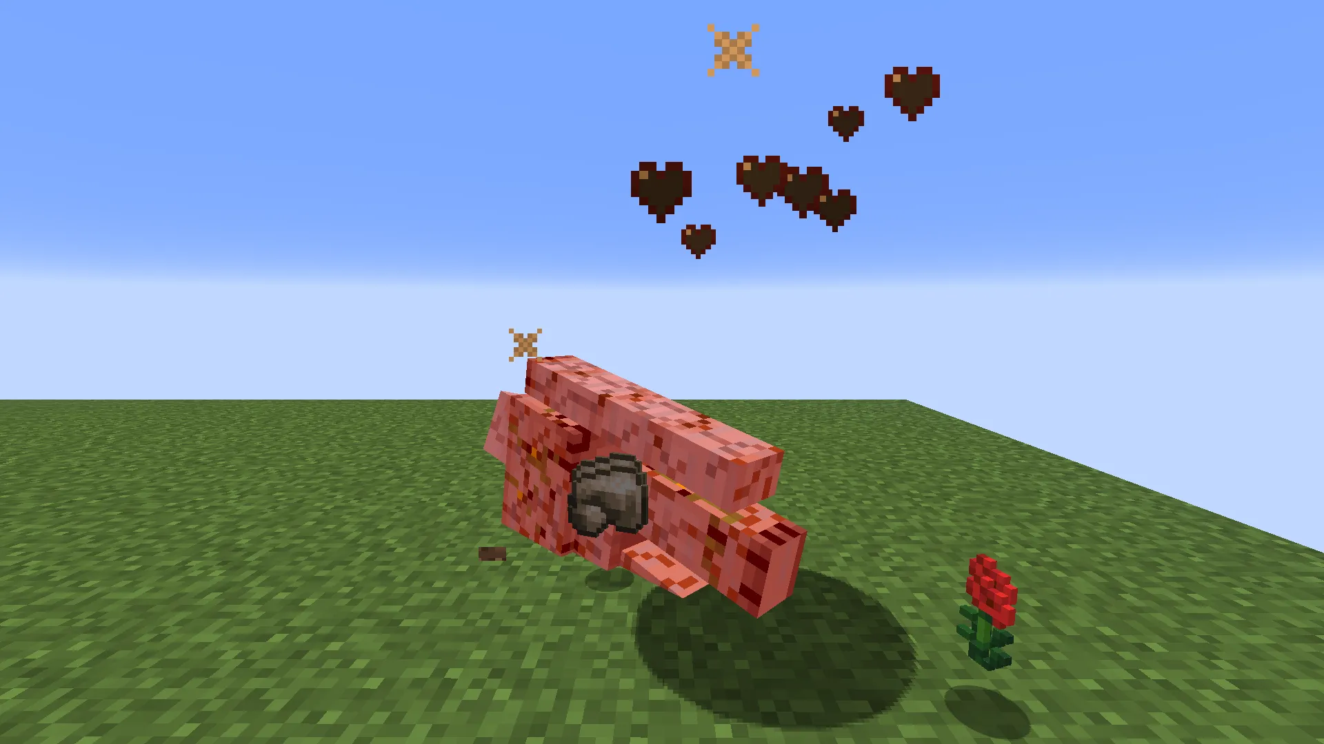 Raw Iron Golem drops, Текстуры, Minecraft