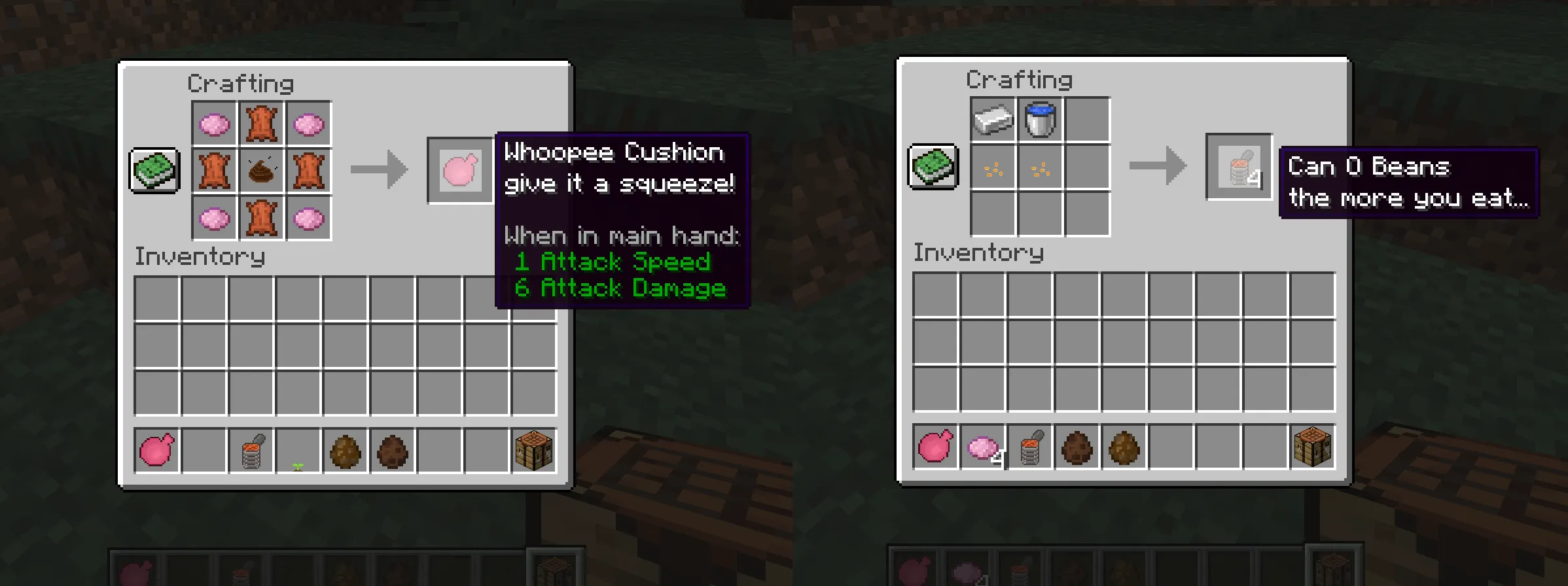 Juju's Fart Mod — скриншот 1 (Моды, Minecraft)